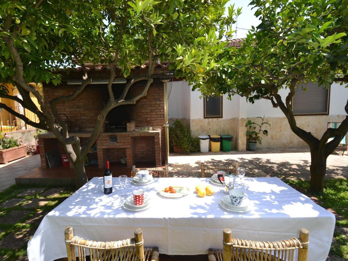 Casa Unifamiliar Con Jard N Privado Villa Agnone Bagni Dış mekan fotoğraf